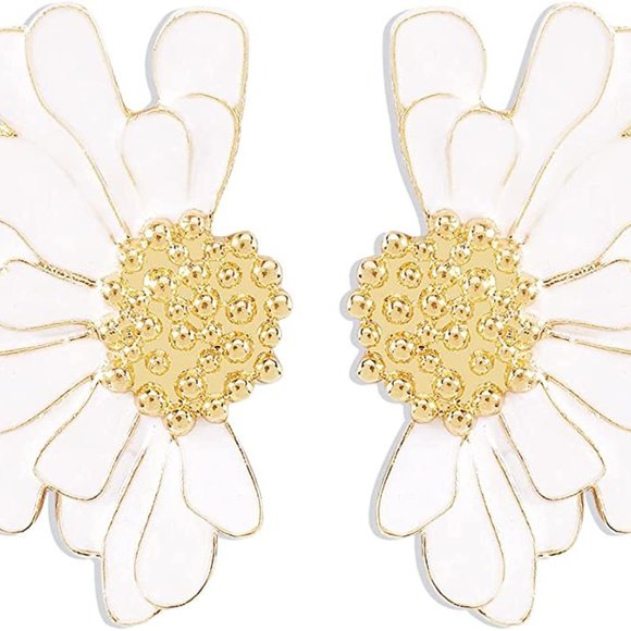 Magical Flower Statement Earrings - Picture 6 of 7